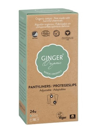 Ginger Organic Inlegkruisjes flexibel (24 Stuks)