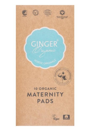 Ginger Organic Kraamverband (10 Stuks)