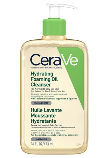 Cerave Reinigingsolie hydraterend (473 Milliliter)
