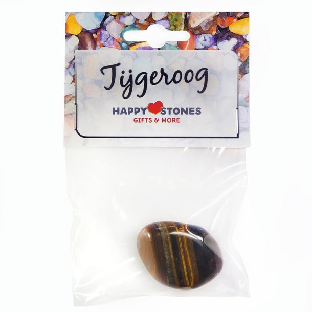 Happy Stones Tijgeroog (2 Stuks)