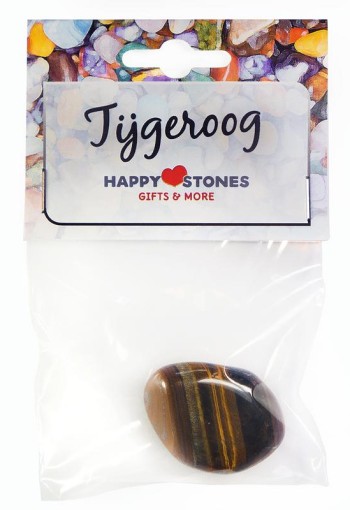 Happy Stones Tijgeroog (2 Stuks)