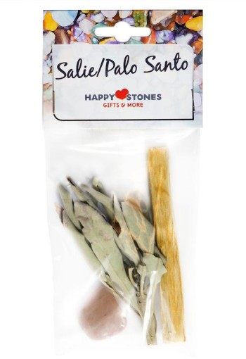 Happy Stones Salie & palo santo (1 Stuks)