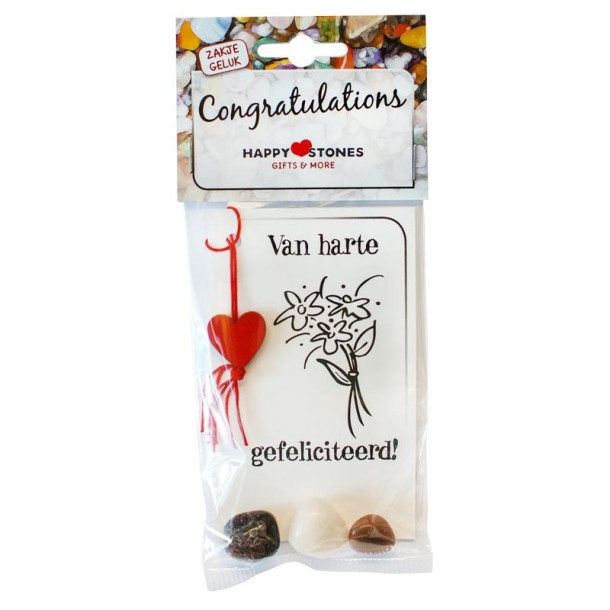 Happy Stones Congratulations (1 Stuks)