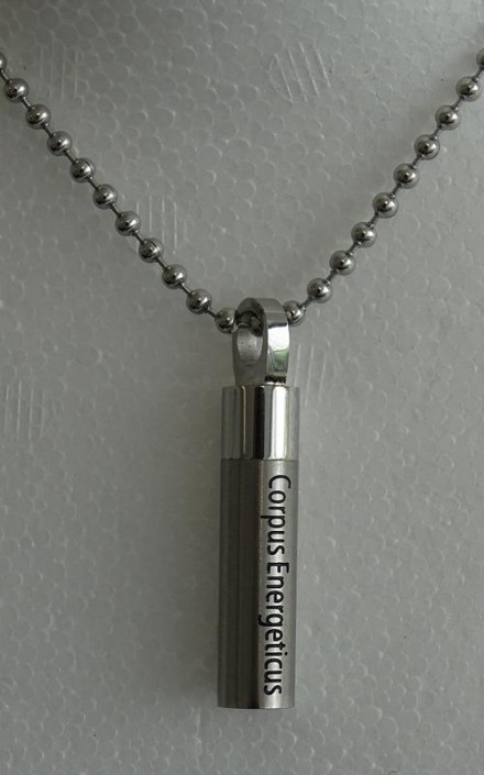 Vita Corpus Energeticus metalen hanger met ketting (1 Stuks)