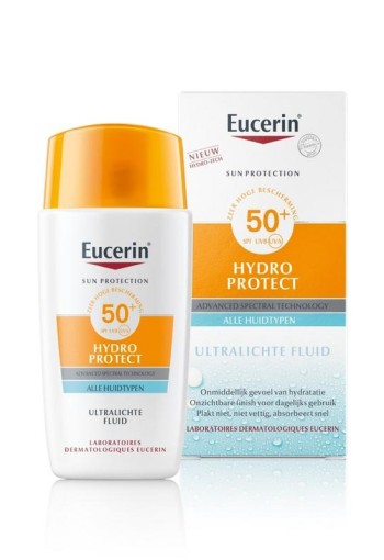 Eucerin Sun hydro protect ultralichte fluid SPF50+ (50 Milliliter)