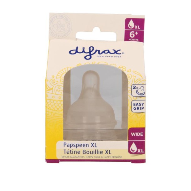 Difrax Papspeen XL (2 Stuks)
