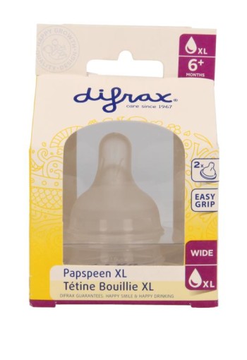 Difrax Papspeen XL (2 Stuks)