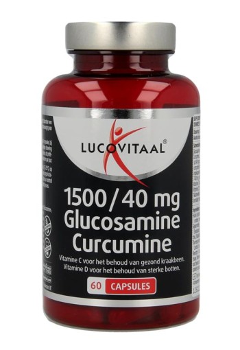 Lucovitaal Glucosamine & curcumine 1500/40 mg (60 capsules)