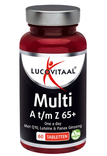 Lucovitaal Multi A t/m Z 65+ (60 Tabletten)