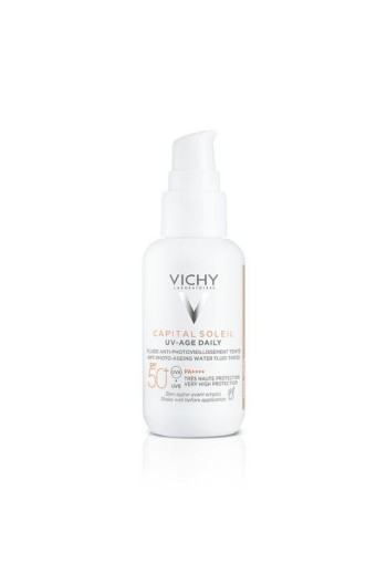 Vichy Capital soleil uv age tinted light-medium (40 Milliliter)