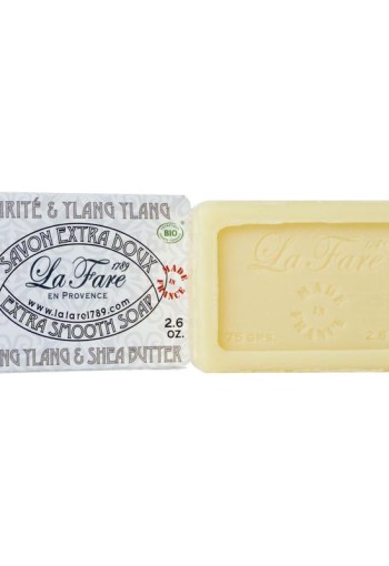 La Fare 1789 Zeep extra smooth shea butter ylang ylang (75 Gram)