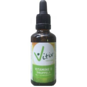 Vitiv Vitamine D3 druppels 100IU (50 Milliliter)