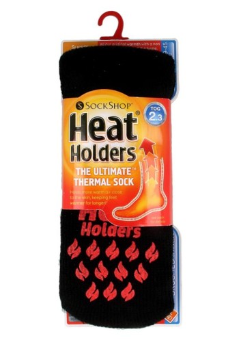 Heat Holders Anti slip sock 6-11 black/red (1 Paar)
