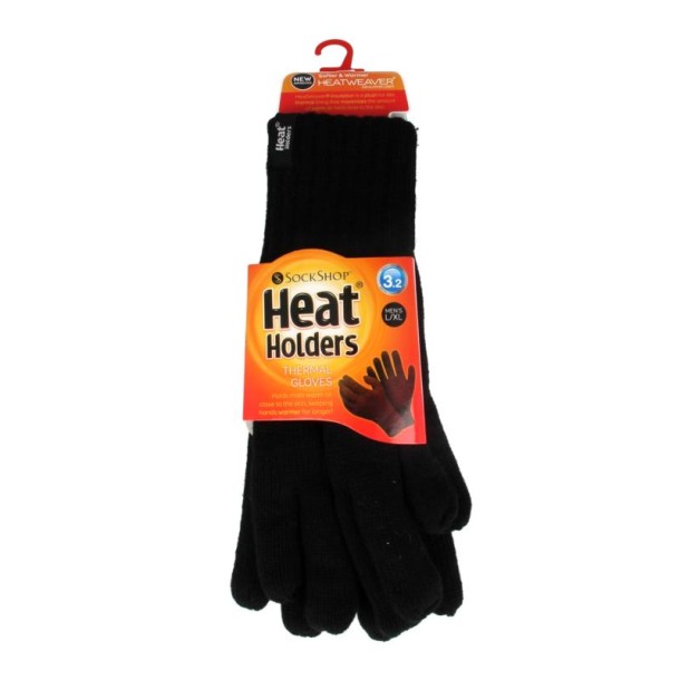 Heat Holders Mens gloves maat L/XL black (1 Paar)