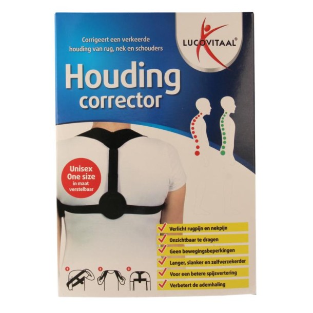 Lucovitaal Orthopedische houdingcorrector (1 stuks)