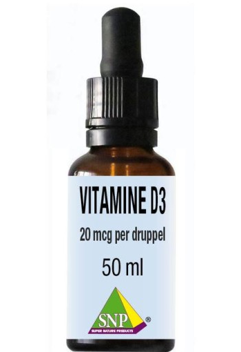 SNP Vitamine D3 20mcg druppels (50 Milliliter)