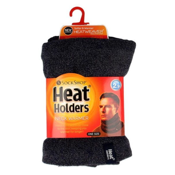 Heat Holders Mens neck warmer navy one size (1 Stuks)