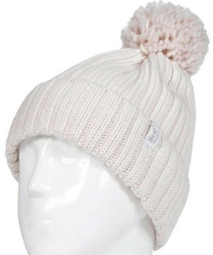Heat Holders Ladies pom pom hat arden creme one size (1 Stuks)
