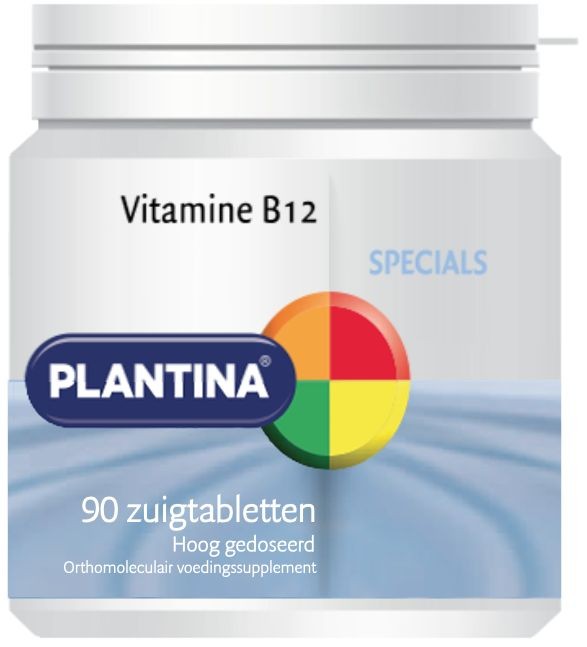 Plantina Vitamine B12 (90 Zuigtabletten)