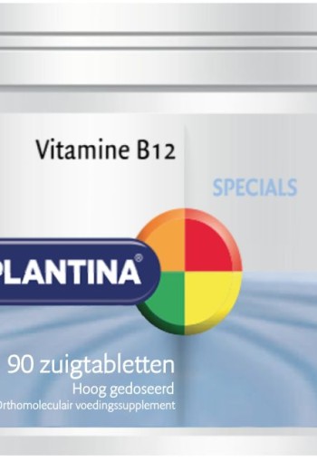 Plantina Vitamine B12 (90 Zuigtabletten)