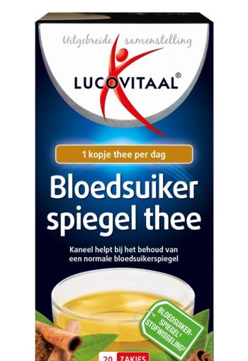 Lucovitaal Bloedsuikerspiegel thee (20 Zakjes)