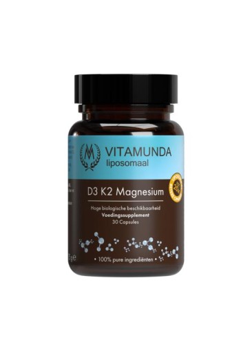 Vitamunda D3 K2 magnesium vegan (30 Capsules)