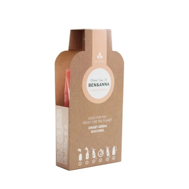 Ben & Anna Showergel flakes fruit fusion (2 Stuks)
