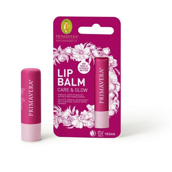 Primavera Lipbalm care & glow bio (4,7 Gram)