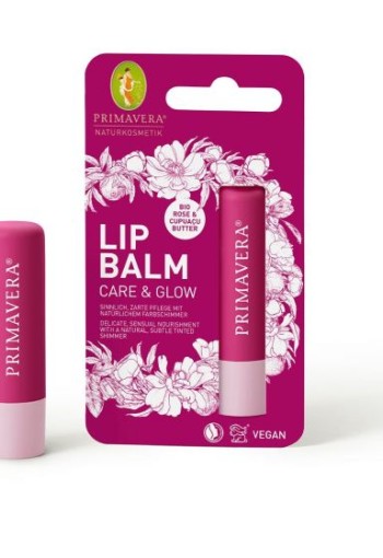 Primavera Lipbalm care & glow bio (4,7 Gram)