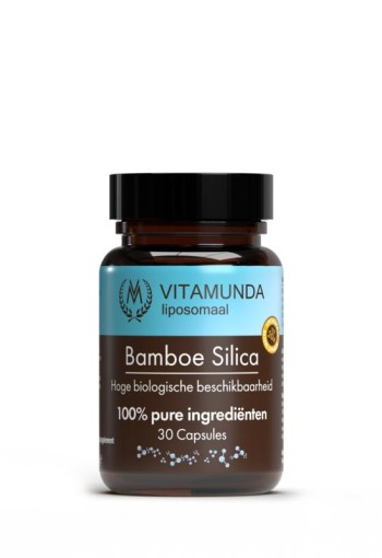 Vitamunda Liposomale bamboe silica (30 Vegetarische capsules)