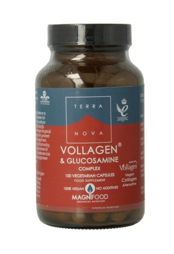 Terranova Vollagen & glucosamine complex (100 Vegetarische capsules)