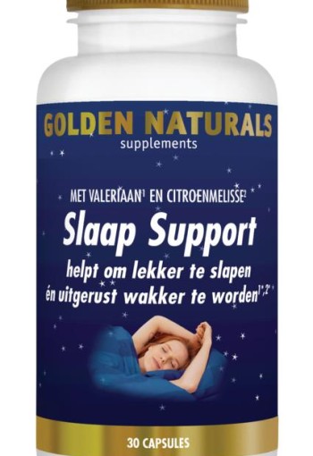 Golden Naturals Slaap support (30 Capsules)
