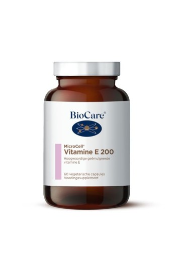 BioCare Microcell vitamine E 200IU (60 Vegetarische capsules)