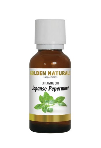 Golden Naturals Japanse pepermunt olie (30 Milliliter)