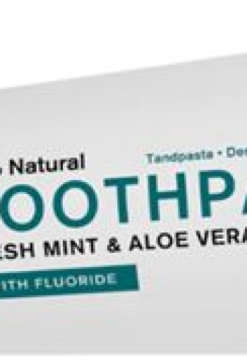 Green People Fresh mint & aloe vera fluoride toothpaste (75 Milliliter)