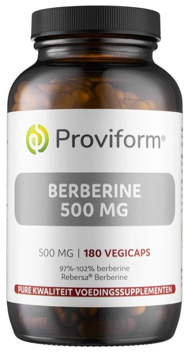 Proviform Berberine 500mg Rebersa (180 Vegetarische capsules)
