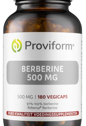 Proviform Berberine 500mg Rebersa (180 Vegetarische capsules)