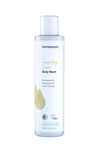Hemptouch Body wash comforting cream (250 Milliliter)