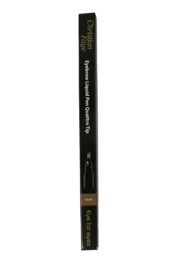 Christian Faye Eyebrow liquid pen quattro tip taupe (1,3 Gram)