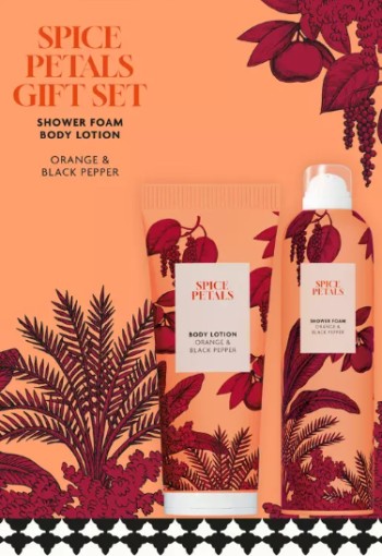Etos Spice Petals Giftset Foam & Body Lotion