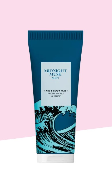Etos Midnight Musk Hair Body Wash 200Ml