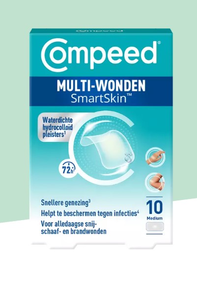 Compeed smartskin Multiwond medium 10 st