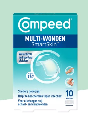 Compeed smartskin Multiwond medium 10 st