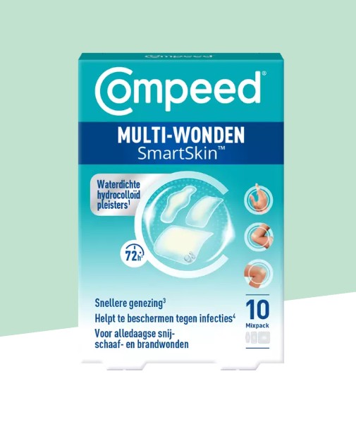 Compeed Smartskin Multiwond Mixpack 10 stuks