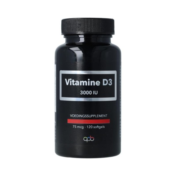 APB Holland APB Holland Vitamine D3 - 3000IU - 75 mcg (120 Softgels)