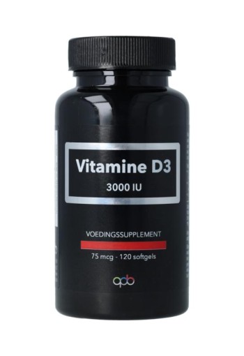 APB Holland APB Holland Vitamine D3 - 3000IU - 75 mcg (120 Softgels)