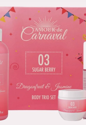 Amour De Carnaval 03 Sugar Berry 3 Piece Gift Set