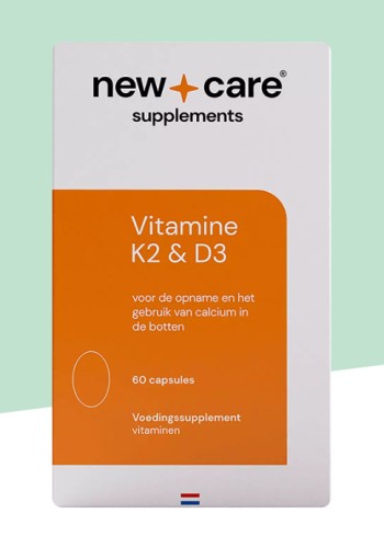 New Care Vitamine K2 & D3 Capsules 60 stuks