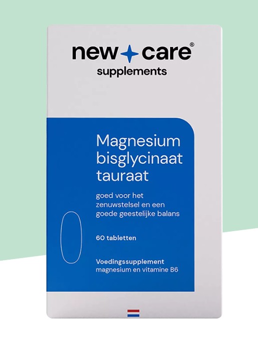 New Care Magnesium bisglycinaat tauraat (60 Tabletten)
