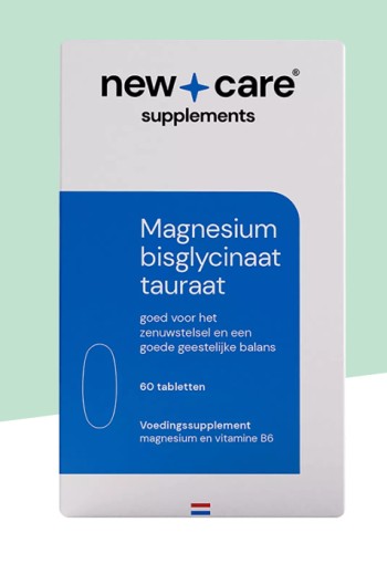 New Care Magnesium bisglycinaat tauraat (60 Tabletten)